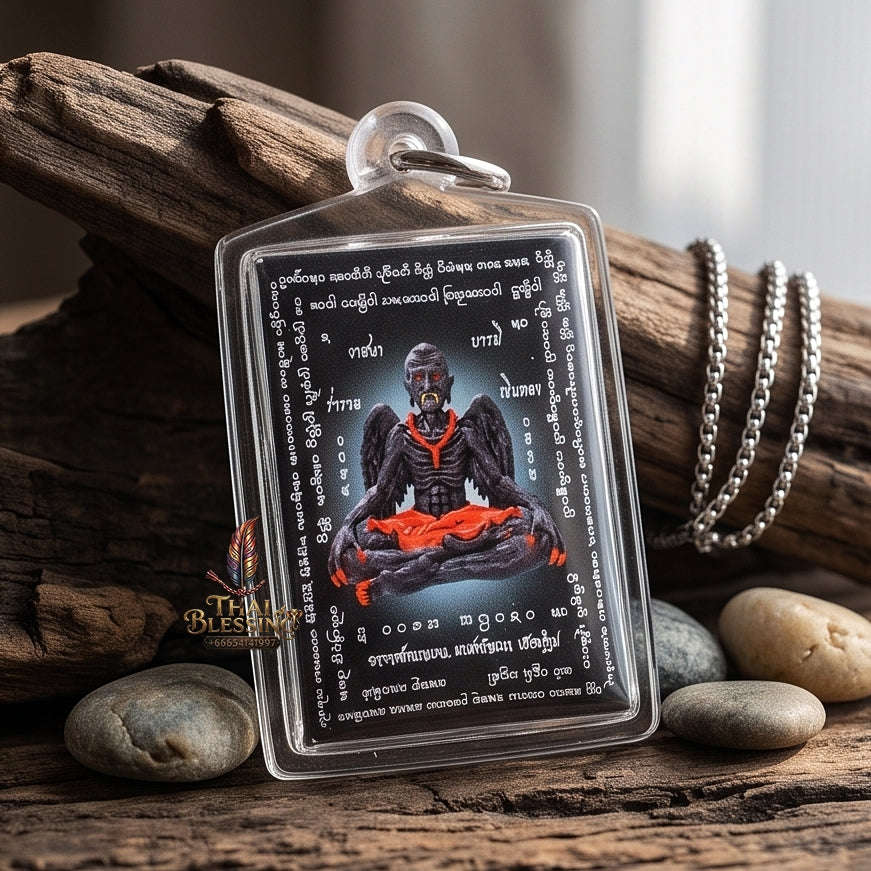 Master-Grade Lanna Esoteric Grandmaster Supreme Teacher Pu Kai Kaeo & Sovereign Wealth Protection Sacred Locket Edition Achan Nan Khong Mon Lanna 2023 Thai Amulet Collectible Thai Blessing Co By RURUECHA
