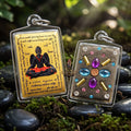 Master-Grade Lanna Esoteric Grandmaster Supreme Teacher Pu Kai Kaeo & Sovereign Wealth Protection Sacred Locket Edition Achan Nan Khong Mon Lanna 2023 Thai Amulet Collectible Thai Blessing Co By RURUECHA