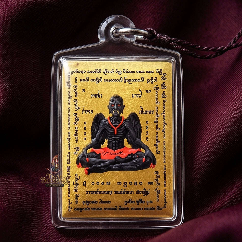 Master-Grade Lanna Esoteric Grandmaster Supreme Teacher Pu Kai Kaeo & Sovereign Wealth Protection Sacred Locket Edition Achan Nan Khong Mon Lanna 2023 Thai Amulet Collectible Thai Blessing Co By RURUECHA