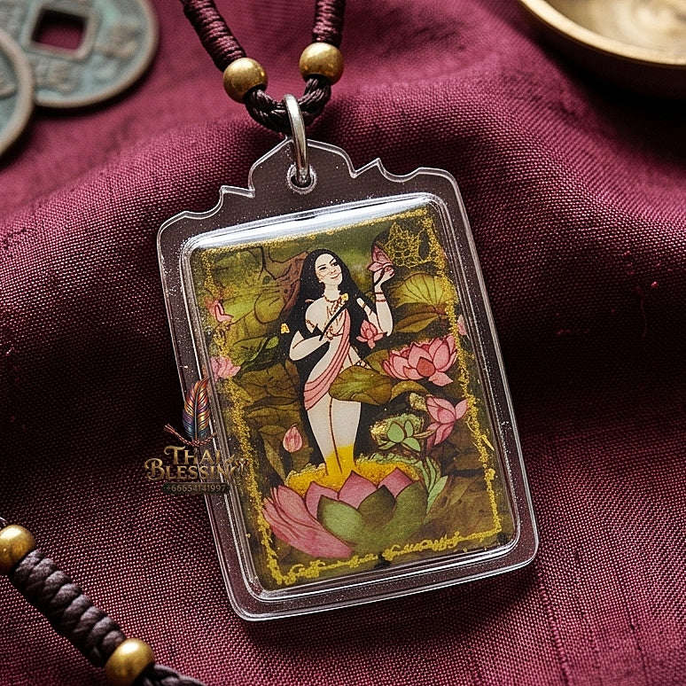 Master-Grade Necromantic Celestial Fairy Phrai Ueang Fa & Seven-Cemetery Necromancy Sacred Locket Edition Khru Ba Phon Wat Pu Ho Chiang Mai 2013 Thai Amulet Collectible Thai Blessing Co By RURUECHA