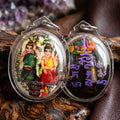 Master-Grade Necromantic Dryad & Seduction Oil-Immersion Sacred Locket Nang Takhian Edition Achan Wira Thep Yan Khru Prasit 2014 Thai Amulet Collectible Thai Blessing Co By RURUECHA