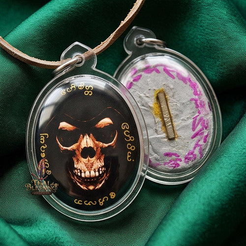 Master-Grade Necromantic Phrai Thong Golden Spirit & Sovereign Wealth Seduction Sacred Locket Edition Achan Uthen Thai Amulet Collectible Thai Blessing Co By RURUECHA