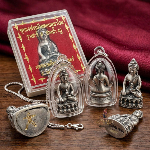 Master-Grade Phra Kring Chin Banchon Sao Ha Maha Setthi Edition Luang Pho Mian Wat Ban Chaniang BE 2557 Thai Amulet Collectible Thai Blessing Co By RURUECHA