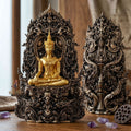 Master-Grade Phra Kring Phong Suphan Satin Bronze with Gold-Plated Buddha Figure Limited Edition of 259 Pieces Thai Blessing Co By RURUECHA