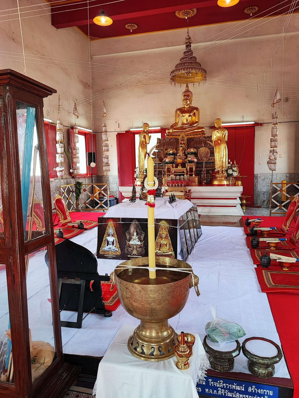 Master-Grade Phra Kring Phong Suphan Satin Bronze with Sacred Enamel & Gold-Plated Buddha Figure Edition Wat Phra Si Rattana Mahathat Thai Blessing Co By RURUECHA