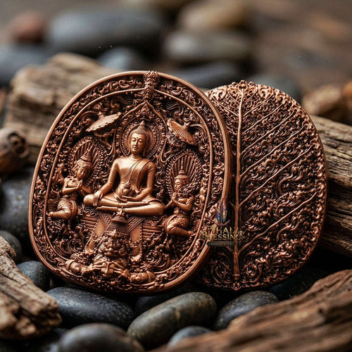Master-Grade Southern Thai Yod Khun Phon Sovereign Warlord Amulet Sacred Nine-Metal Alloy (Nawa Loha) Edition Wat Santi Worakhun Songkhla Collector-Grade Talisman Thai Blessing Co By RURUECHA