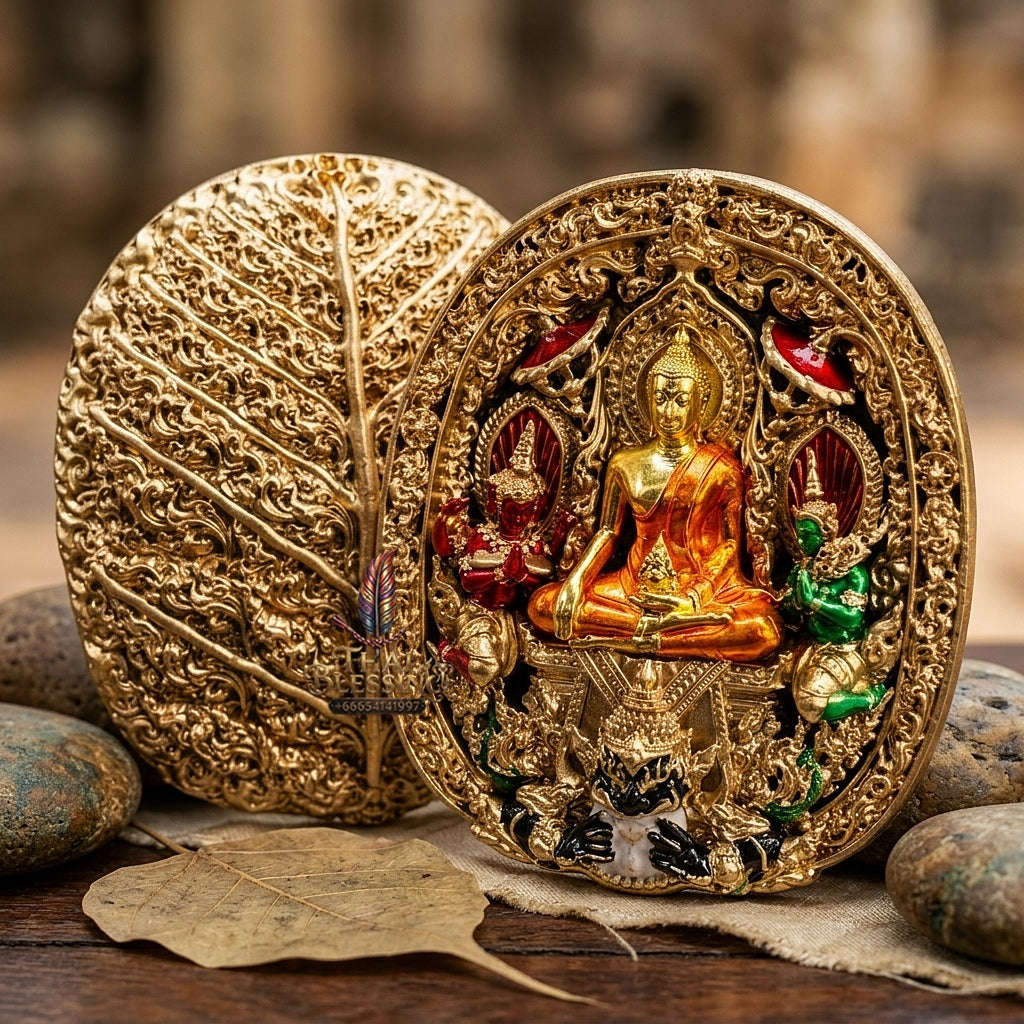 Master-Grade Southern Thai Yod Khun Phon Sovereign Warlord Amulet Wat Santiworakun Songkhla Sacred Double Consecration Collector-Grade Talisman Thai Blessing Co By RURUECHA