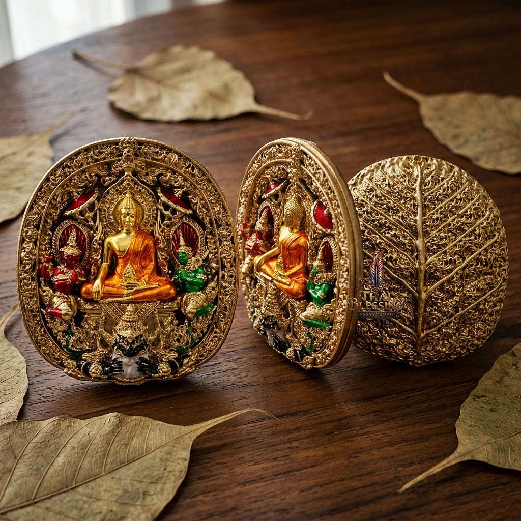 Master-Grade Southern Thai Yod Khun Phon Sovereign Warlord Amulet Wat Santiworakun Songkhla Sacred Double Consecration Collector-Grade Talisman Thai Blessing Co By RURUECHA