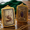 Master-Grade Ultimate Love Magnetism & Seduction Sorcery Locket Kumanthong Edition Phongphraikuman & Sacred Wealth Powders Phra Achan Supphasit Wat Bang Namchon Bangkok 2012 Thai Amulet Collectible Thai Blessing Co By RURUECHA