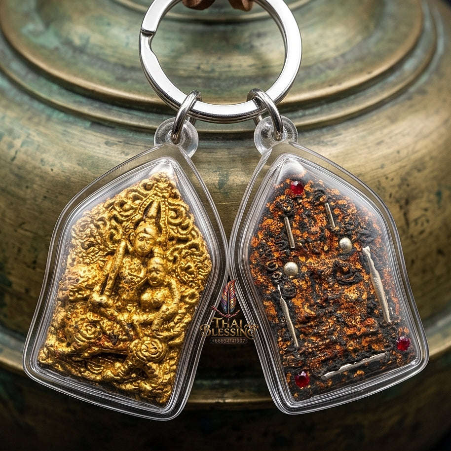 Master-Grade Ultimate Love Magnetism & Seduction Sorcery Sacred Khun Phaen Phet Phayathorn Phrai Phayom Gold-Accented Edition Thai Blessing Co By RURUECHA
