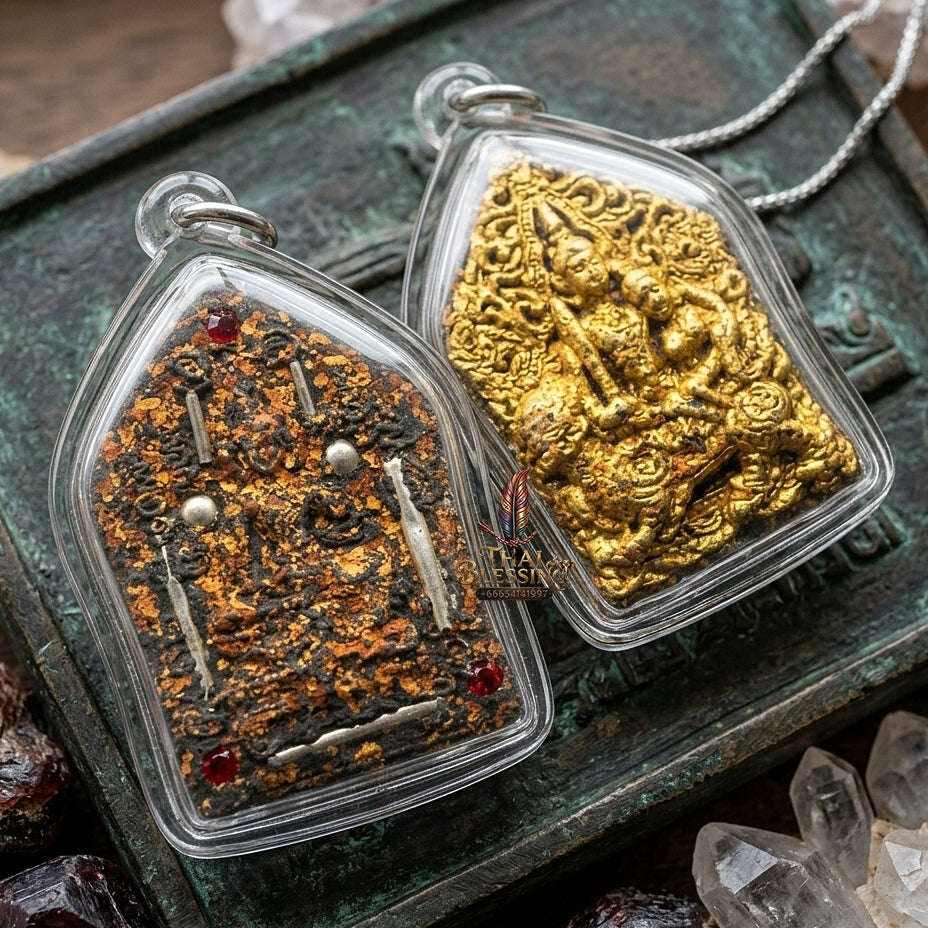 Master-Grade Ultimate Love Magnetism & Seduction Sorcery Sacred Khun Phaen Phet Phayathorn Phrai Phayom Gold-Accented Edition Thai Blessing Co By RURUECHA