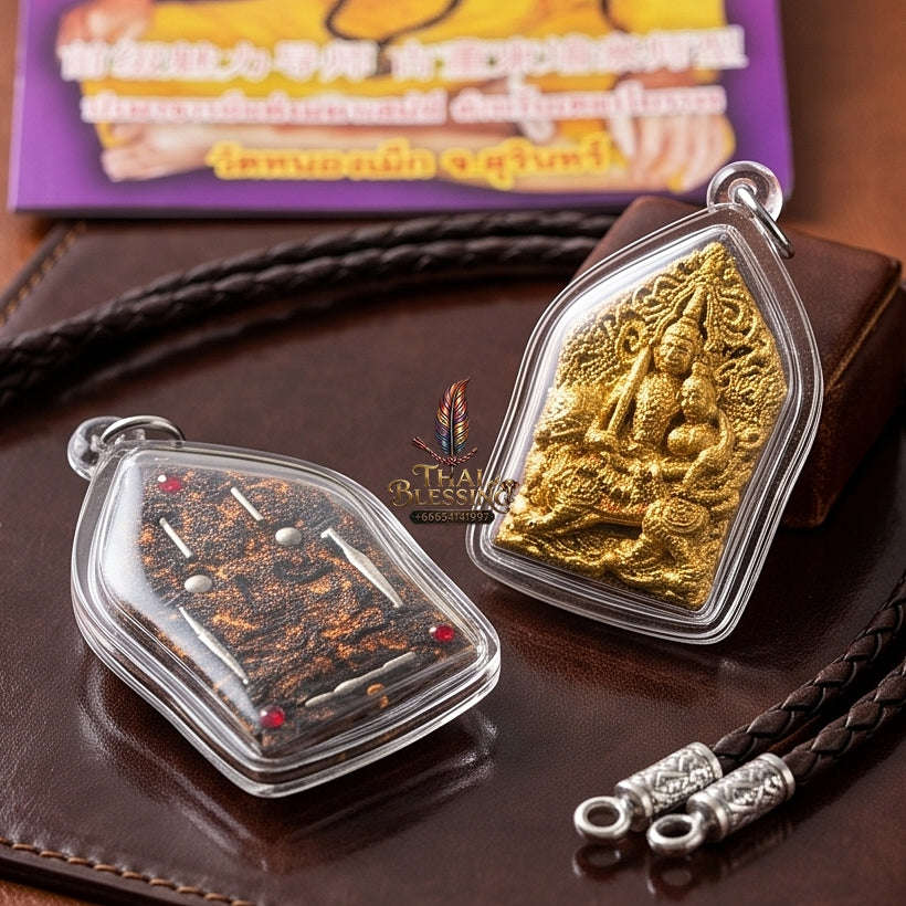Master-Grade Ultimate Love Magnetism & Seduction Sorcery Sacred Khun Phaen Phet Phayathorn Phrai Phayom Gold-Accented Edition Thai Blessing Co By RURUECHA