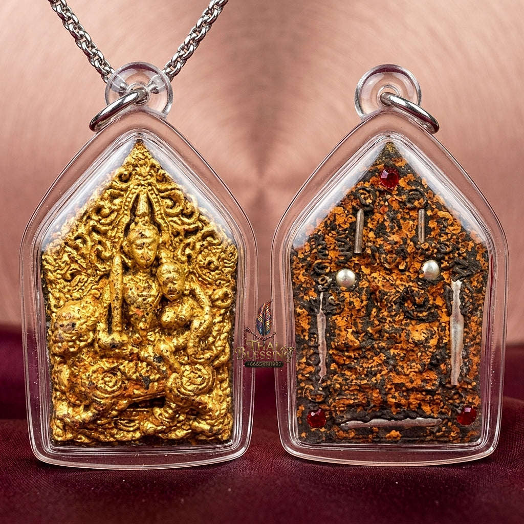 Master-Grade Ultimate Love Magnetism & Seduction Sorcery Sacred Khun Phaen Phet Phayathorn Phrai Phayom Gold-Accented Edition Thai Blessing Co By RURUECHA