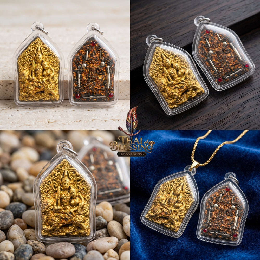 Master-Grade Ultimate Love Magnetism & Seduction Sorcery Sacred Khun Phaen Phet Phayathorn Phrai Phayom Gold-Accented Edition Thai Blessing Co By RURUECHA