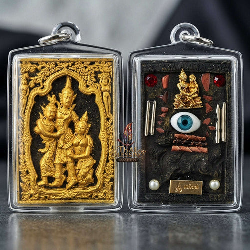 Master-Grade Ultimate Love Magnetism & Seduction Sorcery Sacred Phet Phayathorn Sacred Seduction Herb Powder Edition Luang Pu In Wat Nong Mek Surin 2015 Thai Amulet Collectible Thai Blessing Co By RURUECHA