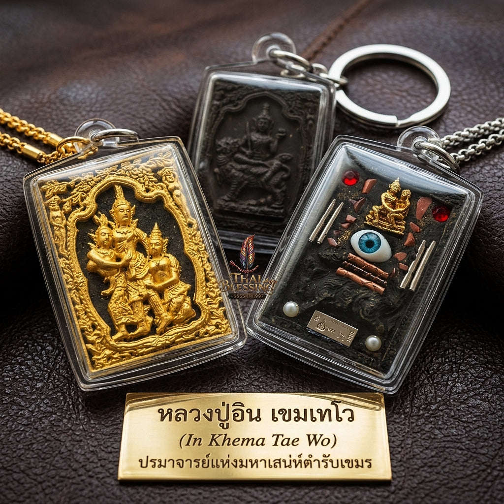Master-Grade Ultimate Love Magnetism & Seduction Sorcery Sacred Phet Phayathorn Sacred Seduction Herb Powder Edition Luang Pu In Wat Nong Mek Surin 2015 Thai Amulet Collectible Thai Blessing Co By RURUECHA