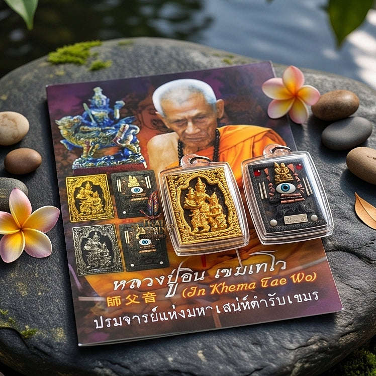 Master-Grade Ultimate Love Magnetism & Seduction Sorcery Sacred Phet Phayathorn Sacred Seduction Herb Powder Edition Luang Pu In Wat Nong Mek Surin 2015 Thai Amulet Collectible Thai Blessing Co By RURUECHA