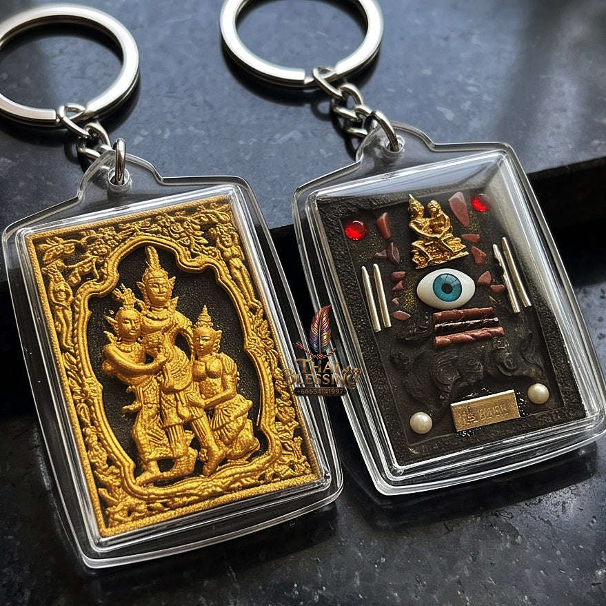 Master-Grade Ultimate Love Magnetism & Seduction Sorcery Sacred Phet Phayathorn Sacred Seduction Herb Powder Edition Luang Pu In Wat Nong Mek Surin 2015 Thai Amulet Collectible Thai Blessing Co By RURUECHA