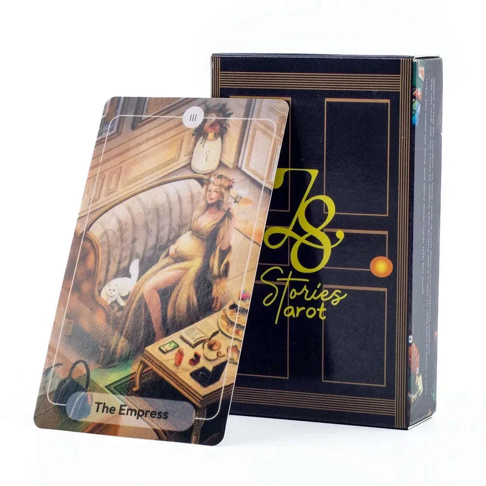 Meaning Tarot Cards for Fortune Telling - 78 Card English Deck for Beginners & Board Games - Ideal Tarot Cards for Beginners TK33K