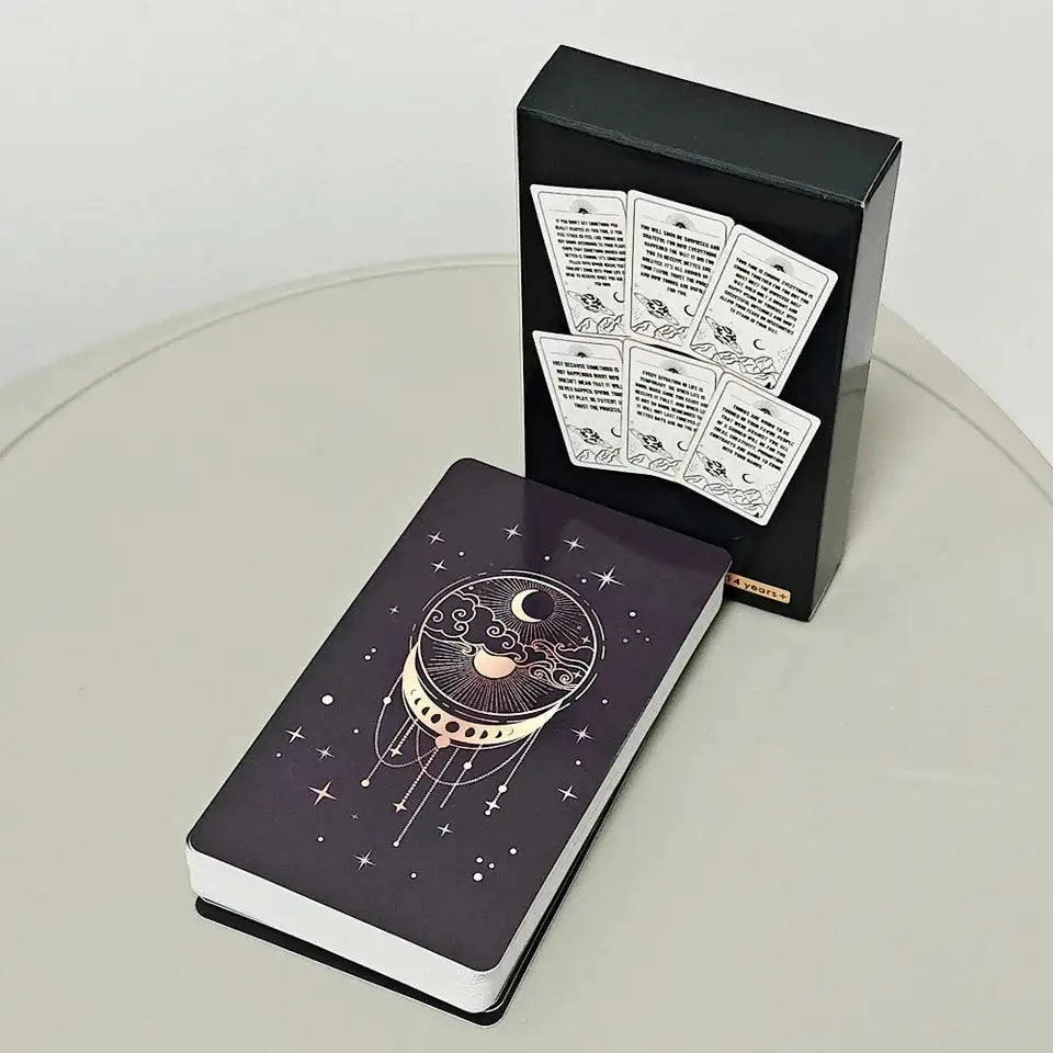 Messages From The Universe Oracle Deck – 54 Insightful Cards with Guide for Universal and Spiritual Guidance, Compact 10.3 x 6 cm