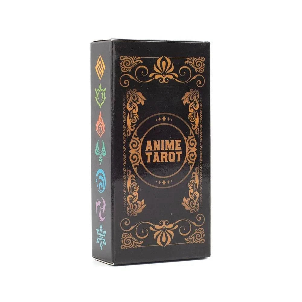 Metal Box Gilded Tarot Cards Deck - Thai Blessing Co Tarot Cards with Paper Guidebook - English Version TK01K