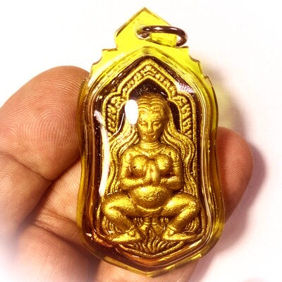 Metta Amulet for Love Attraction - Twin Love and Personal Appeal Nang Pim