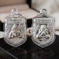 💥 MIGHTY ECLIPSE & MEDITATIVE SOVEREIGNTY: THE SILVER MAHA SETTHI RAHU PIT TA!  Sacred "Phra Rahu Pit Ta (Maha Setthi 61 Edition) – Solid Silver Thai Blessing Co By RURUECHA