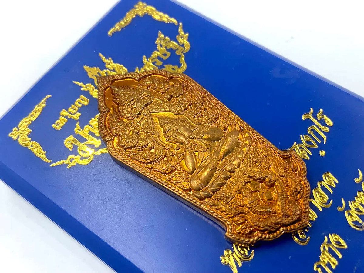 💰 "Millionaire Wealth" Coin Amulet: Maha Lap Sap Setthi Edition (2021) – Luang Pu Thip (Wat Pha Lat, Phayao) – Authentic Lanna Fortune Charm