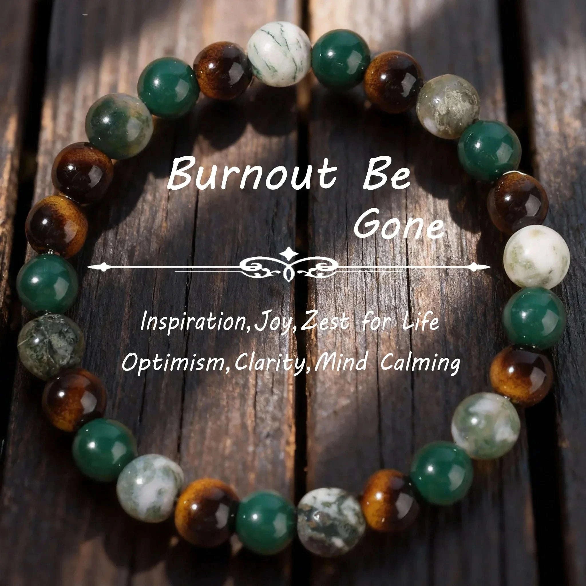 ✨ Minimalist Winter Accessories – Green and Yellow Tiger Eye & Agate Beaded Bracelet – Elegant Family Bar Jewelry for Daily Outfits