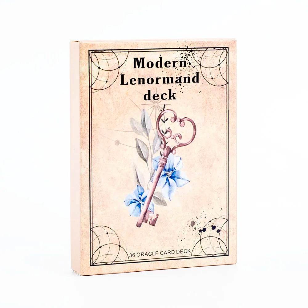 Metal Box Gilded Tarot Cards Deck - Thai Blessing Co Tarot Cards with Paper Guidebook - English Version TK23K