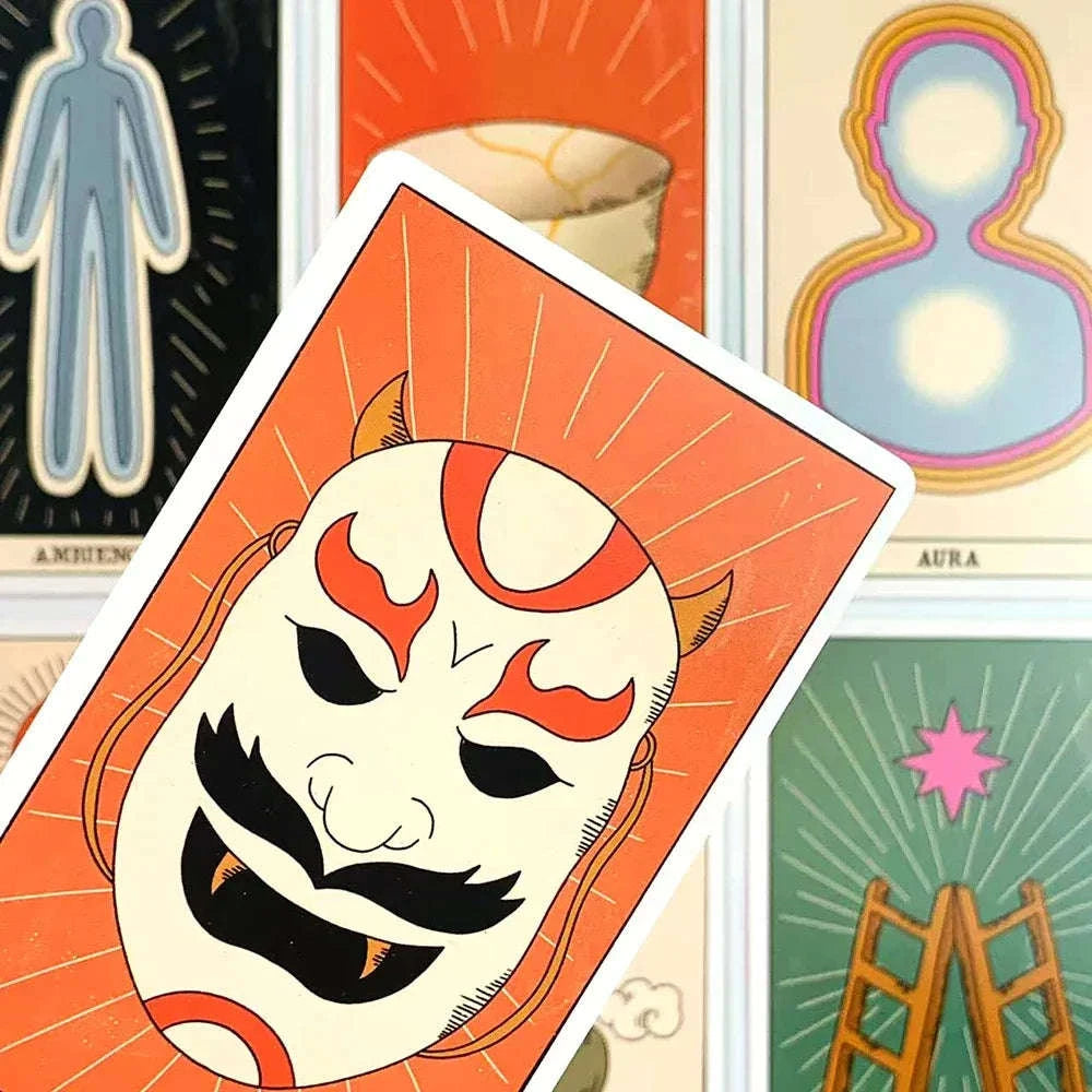 🧙♀️Modern Witch Spiritual Deck – Realm Divination & Meditation Card Game for Girls and Women