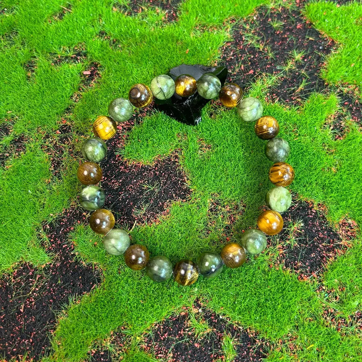 💰 Money Stone and Natural Stone Bracelet – Wealth, Richness & Prosperity All-Season Stylish Gemstone Jewelry
