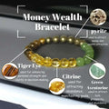 ✨ Money & Wealth Bracelet – Perfect Gift for Your Loved One to Attract Prosperity and Abundance 8mm