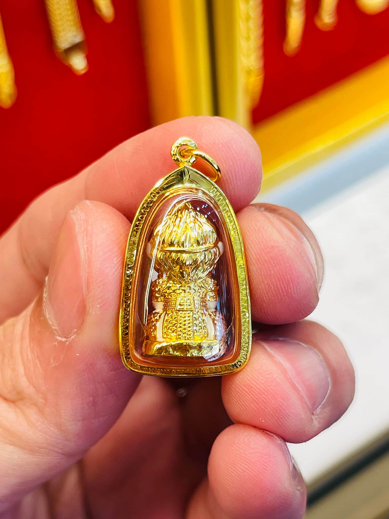 Hong Kong Monkey King Amulet – 100 Million Fortune Edition (2021) By Phra Ajarn Amnat Mahaviro Meditation Center, Chaiyaphum Province - Thai Blessing Co