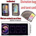 🌙 Moon Starry Sky Witchcraft Cat Tarot Storage Bag – Mystical Tarot & Divination Accessories ZBD(110) 2PCS