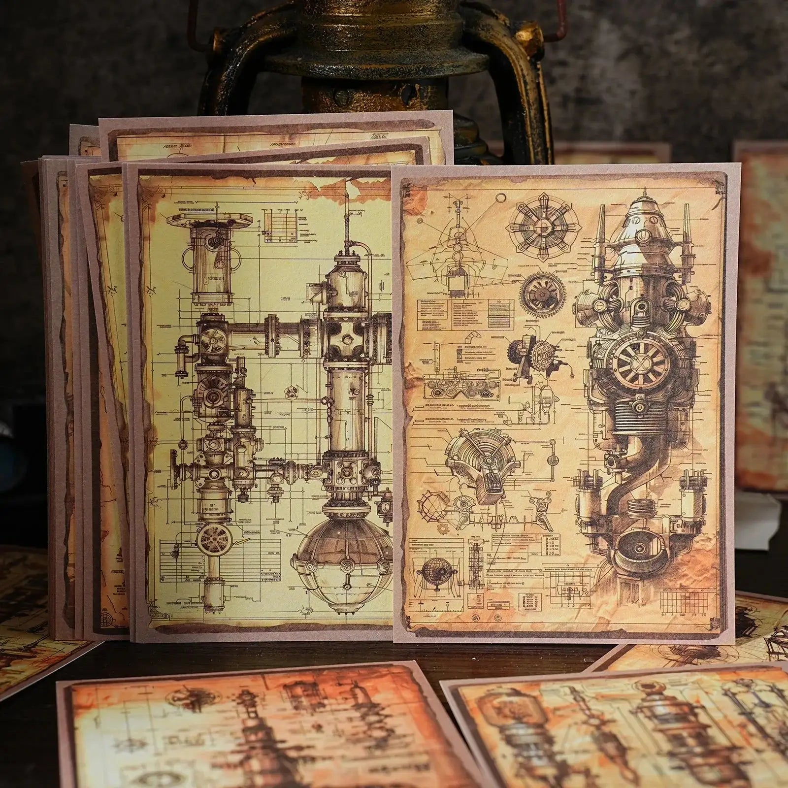 📄 Mr. Paper 1 Style – 20 Pieces/Pack Paper Material for DIY Journals, Diaries, Albums & Other Crafts