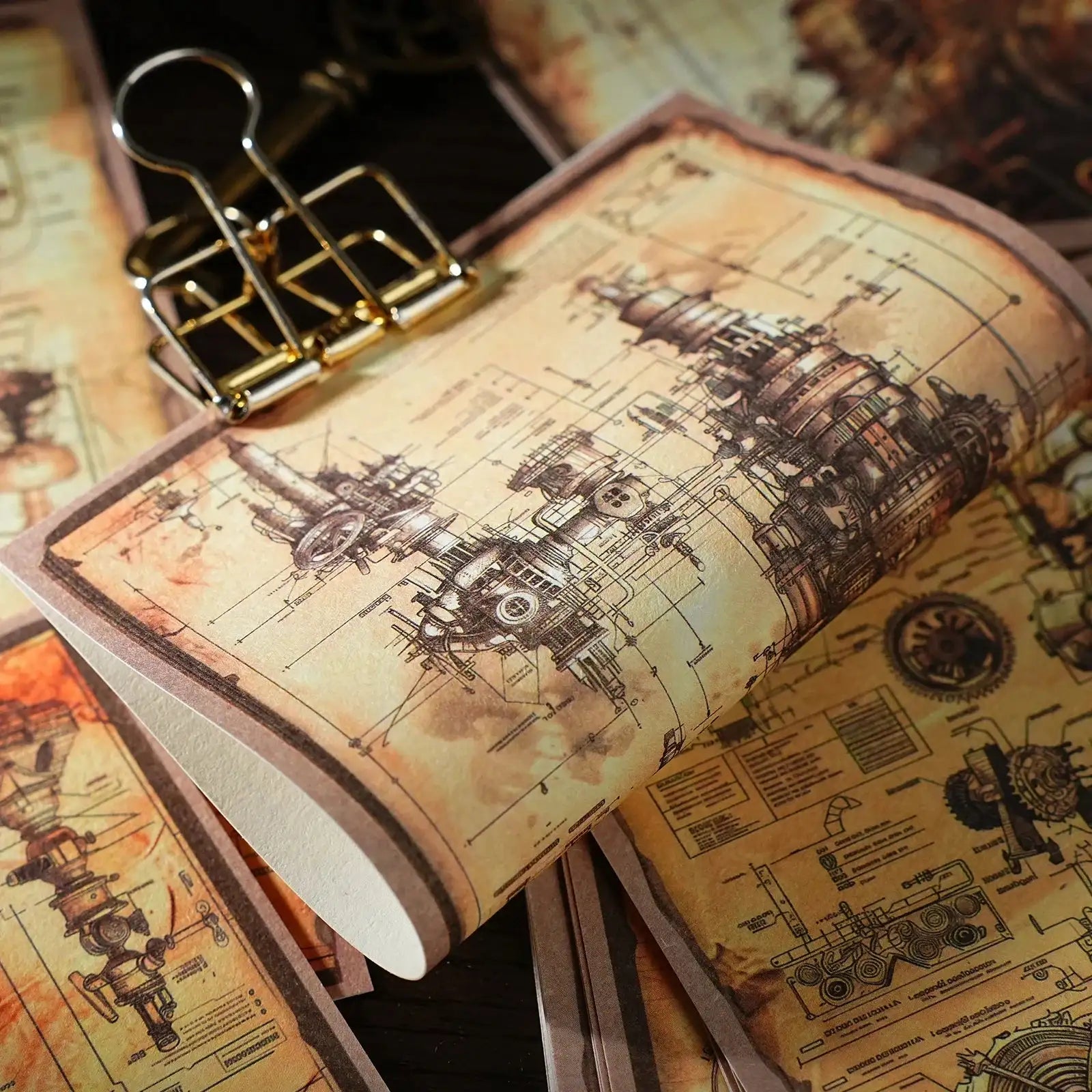 📄 Mr. Paper 1 Style – 20 Pieces/Pack Paper Material for DIY Journals, Diaries, Albums & Other Crafts