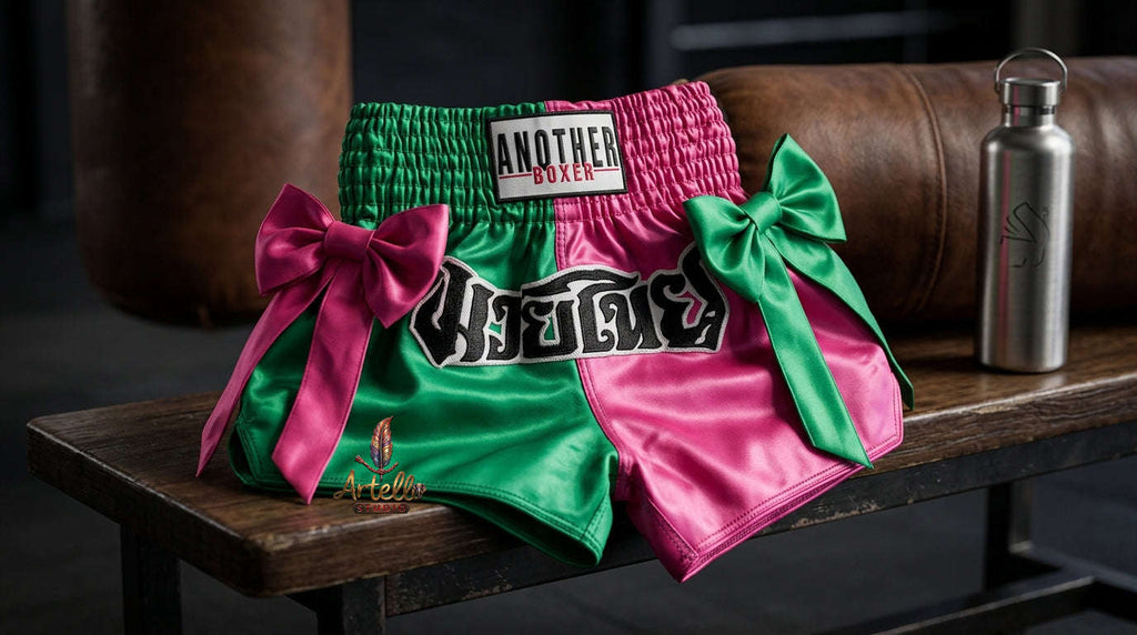 🥊 Muay Thai Shorts Kickboxing MMA Fight Shorts for Men Women Kids – Thai Boxing Training Gear, Breathable Quick Dry Martial Arts Combat Shorts