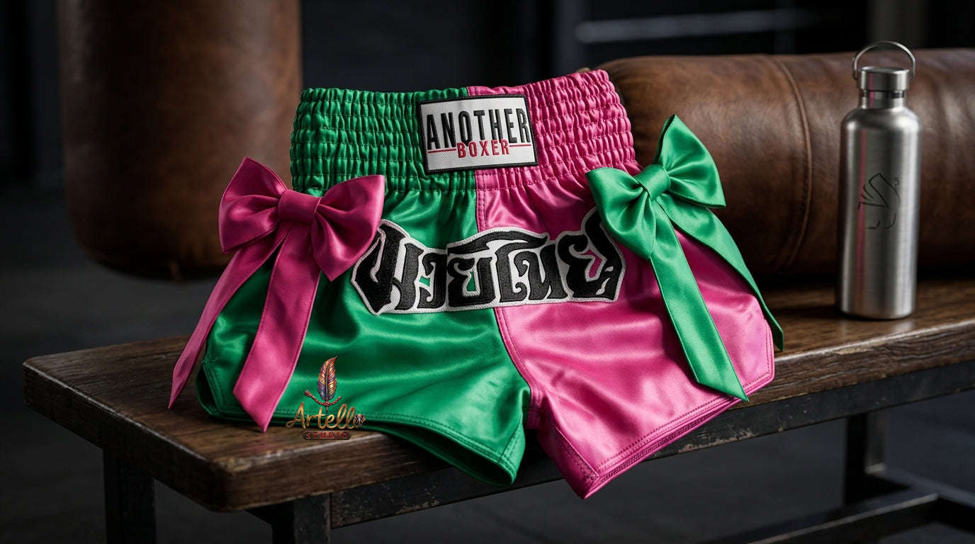 🥊 Muay Thai Shorts Kickboxing MMA Fight Shorts for Men Women Kids – Thai Boxing Training Gear, Breathable Quick Dry Martial Arts Combat Shorts