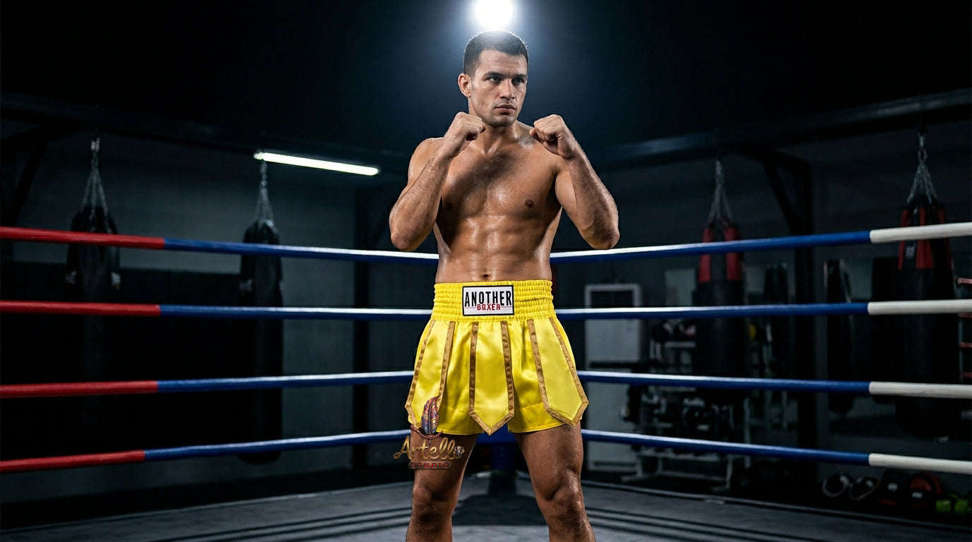 🥊 Muay Thai Shorts Kickboxing MMA Fight Shorts for Men Women Kids – Thai Boxing Training Gear, Breathable Quick Dry Martial Arts Combat Shorts