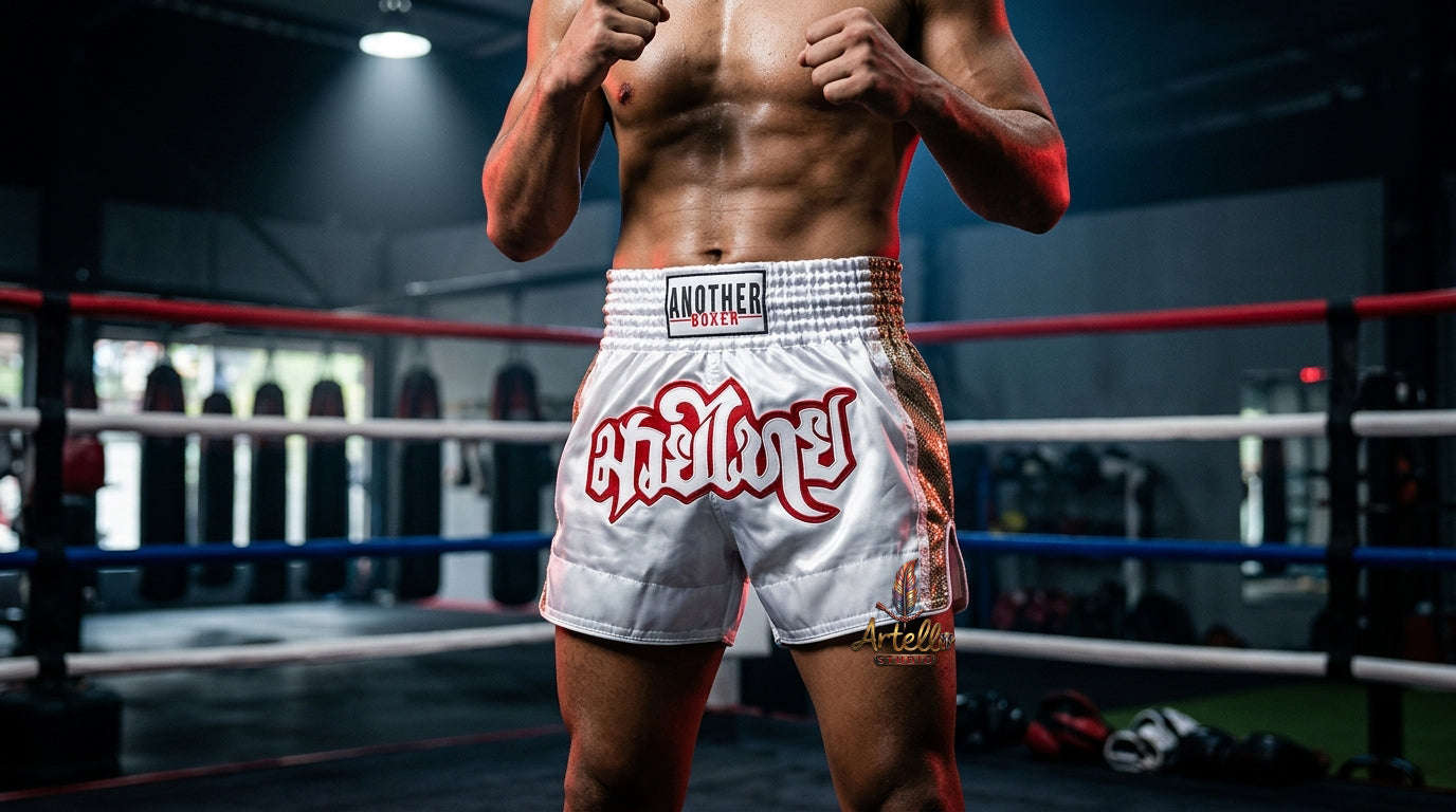 🥊 Muay Thai Shorts Kickboxing MMA Fight Shorts for Men Women Kids – Thai Boxing Training Gear, Breathable Quick Dry Martial Arts Combat Shorts