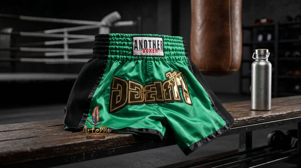 🥊 Muay Thai Shorts Kickboxing MMA Fight Shorts for Men Women Kids – Thai Boxing Training Gear, Breathable Quick Dry Martial Arts Combat Shorts