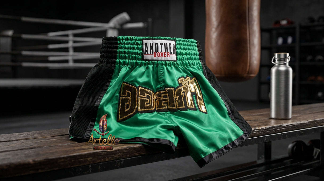 🥊 Muay Thai Shorts Kickboxing MMA Fight Shorts for Men Women Kids – Thai Boxing Training Gear, Breathable Quick Dry Martial Arts Combat Shorts