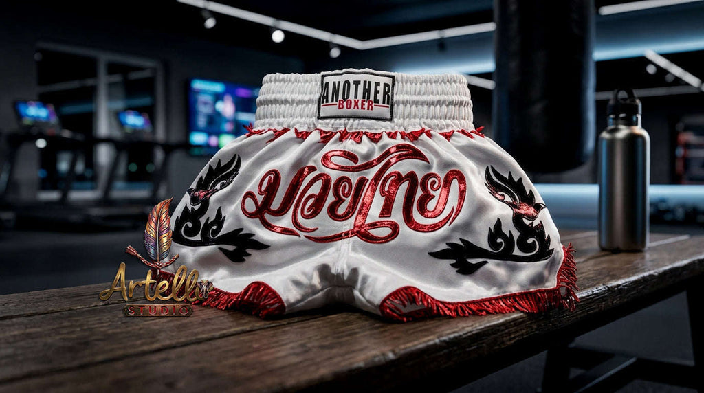 🥊 Muay Thai Shorts Kickboxing MMA Fight Shorts for Men Women Kids – Thai Boxing Training Gear, Breathable Quick Dry Martial Arts Combat Shorts