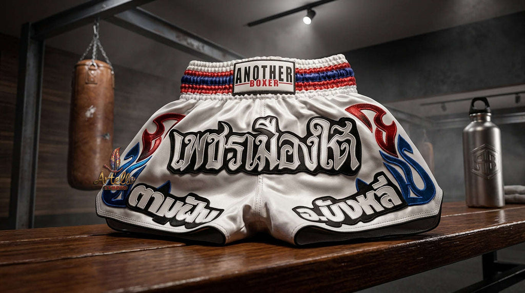 🥊 Muay Thai Shorts Kickboxing MMA Fight Shorts for Men Women Kids – Thai Boxing Training Gear, Breathable Quick Dry Martial Arts Combat Shorts