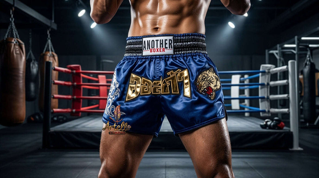 🥊 Muay Thai Shorts Kickboxing MMA Fight Shorts for Men Women Kids – Thai Boxing Training Gear, Breathable Quick Dry Martial Arts Combat Shorts