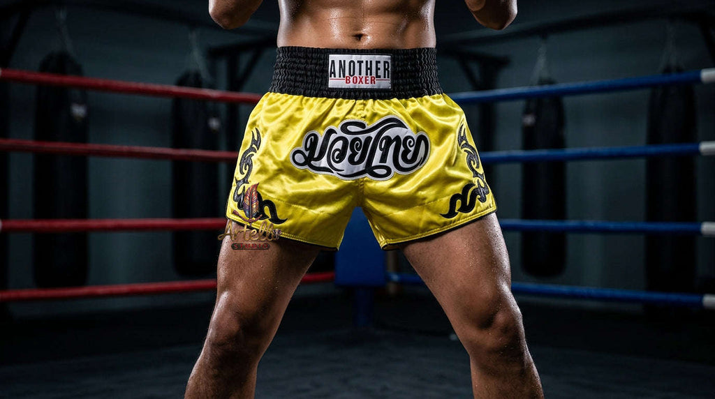 🥊 Muay Thai Shorts Kickboxing MMA Fight Shorts for Men Women Kids – Thai Boxing Training Gear, Breathable Quick Dry Martial Arts Combat Shorts