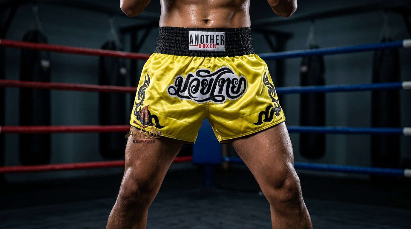 🥊 Muay Thai Shorts Kickboxing MMA Fight Shorts for Men Women Kids – Thai Boxing Training Gear, Breathable Quick Dry Martial Arts Combat Shorts