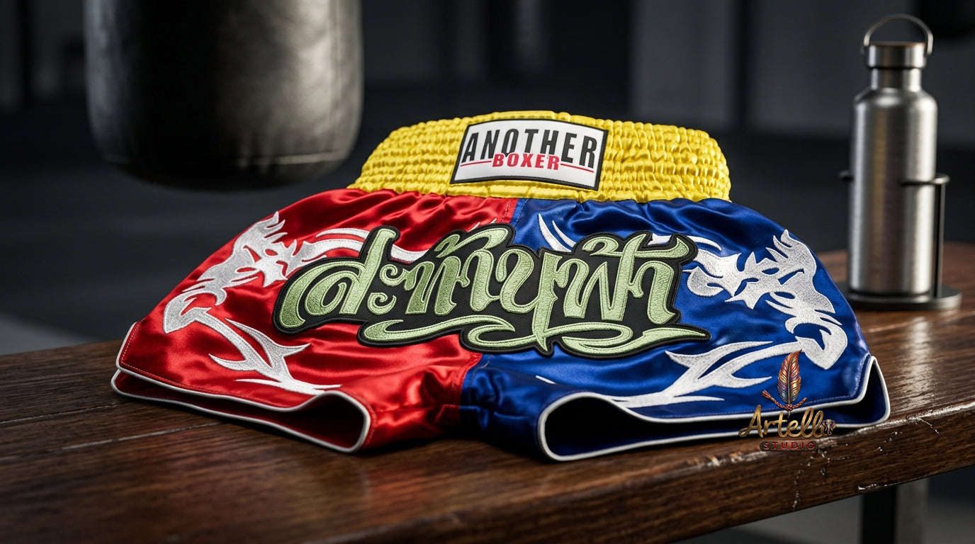 🥊 Muay Thai Shorts Kickboxing MMA Fight Shorts for Men Women Kids – Thai Boxing Training Gear, Breathable Quick Dry Martial Arts Combat Shorts