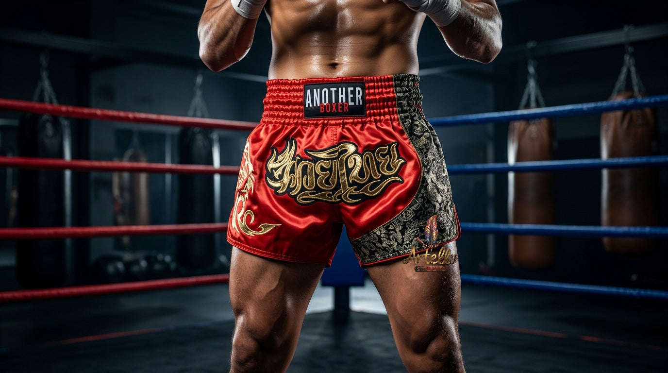 🥊 Muay Thai Shorts Kickboxing MMA Fight Shorts for Men Women Kids – Thai Boxing Training Gear, Breathable Quick Dry Martial Arts Combat Shorts